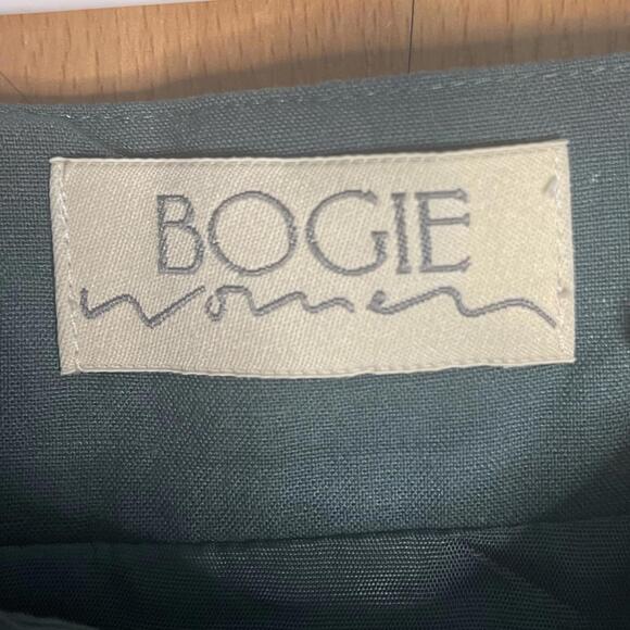 Vintage 1980s Bogie Woman Belted Midi Skirt Size S/M - Picture 5 of 5